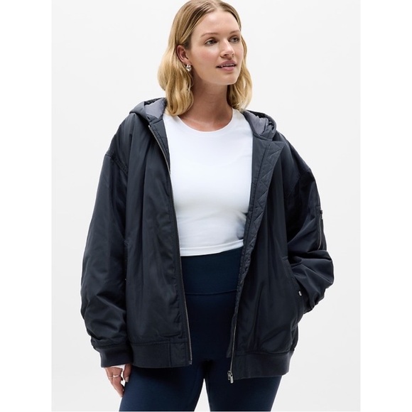 Athleta Jackets & Blazers - Athleta Women's Athleta Upfield Bomber Jacket (Large - Tall)
